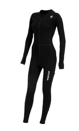 Aclima WarmWool Overall W's Black Dame S