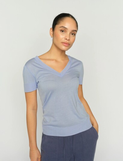 MOS MOSH Mmsink V Ss Tee Blue XL