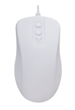 Cherry Active Key AK-PMH12 Kablet Optisk Mus med 5 Knapper Hvit