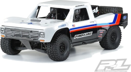 Proline 354717 Pre-Cut 1967 Ford F-100 Race Truck Clear Body for