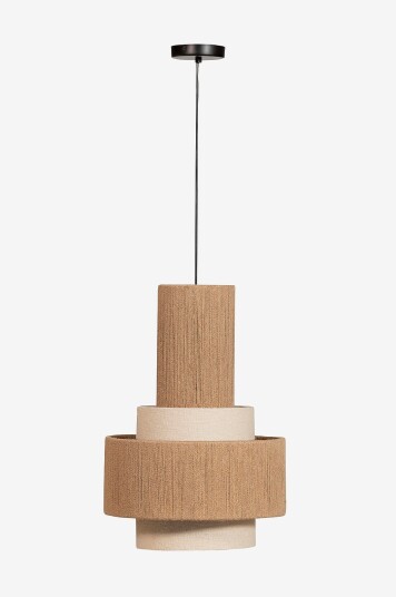 WOOOD Pendellampe Pelle Beige WOOOD Pendellampe Pelle Beige