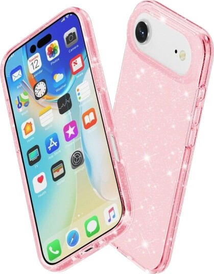 Trolsk Mobildeksel Glitter (iPhone Air) Rosa