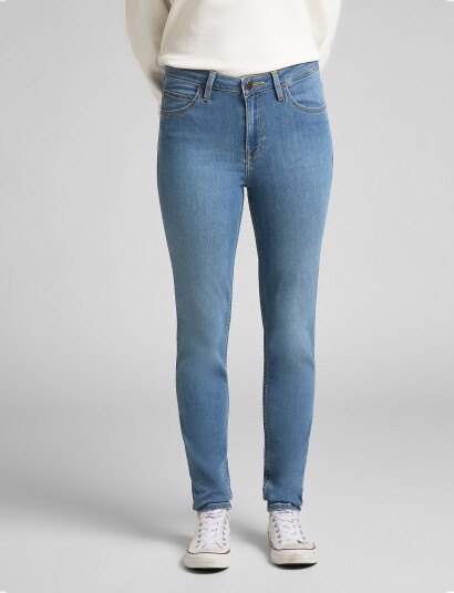 Lee Jeans Scarlett High Blue 26 x 31