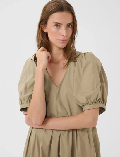 Karen By Simonsen Kbenya Dress Khaki green 42 Karen By Simonsen Kbenya Dress Khaki green 42
