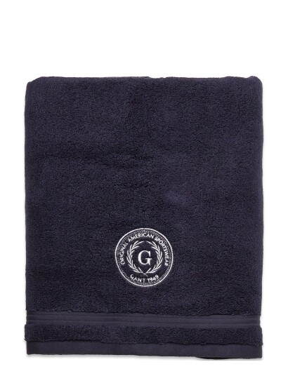 GANT Crest Towel 50X70 Navy GANT MARINE 50X70