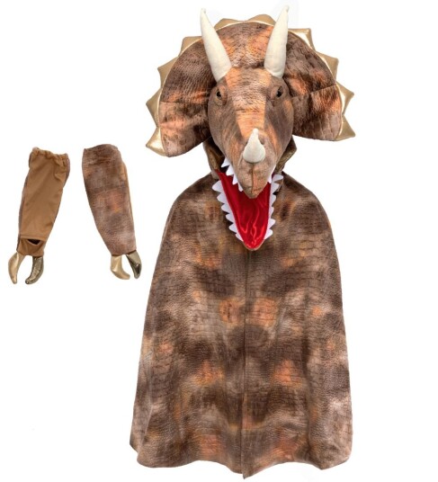 Great Pretenders Grandasaurus Triceratops Cape 4-6 år