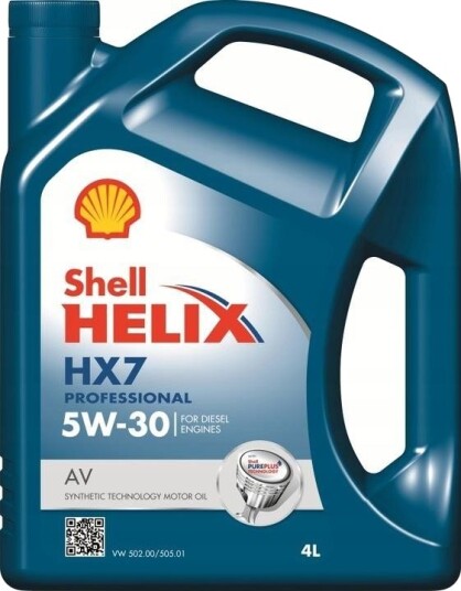 Motorolje SHELL HELIX HX7 PROFESSIONAL AV 5W30 4L