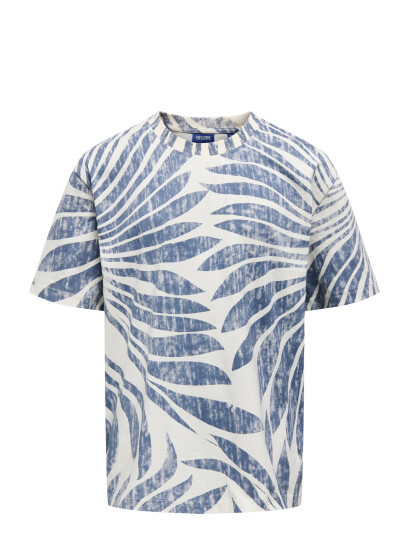 ONLY & SONS Osjzeke Life Rlx Washed Ss Aop Tee Jrs Blue 122-128