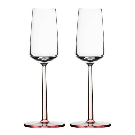 iittala Essence champagneglass 21 cl 2 stk rose iittala Essence champagneglass 21 cl 2 stk rose