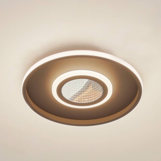 Lindby LED-taklampe Selian dimbar Infinity Tunnel