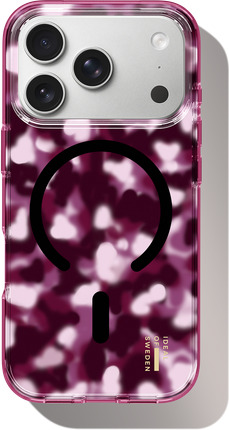 Ideal Of Sweden Clear MagSafe Case iPhone 17 Pro Cherry Crush
