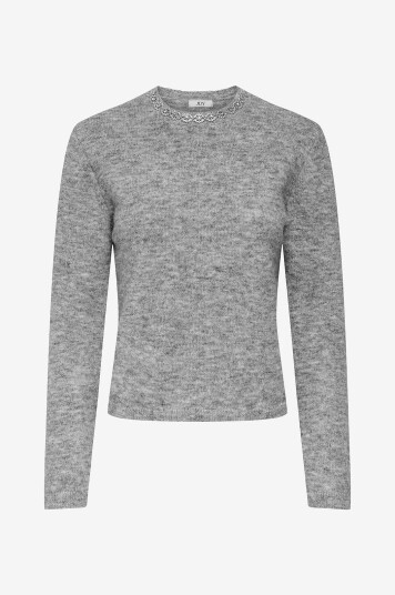 JDY Pullover jdyAlva Grå