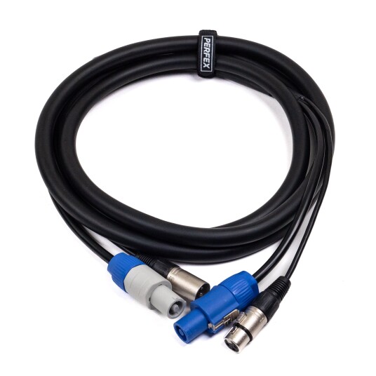 Perfex Powercon & XLR multikabel Perfex Powercon & XLR multikabel