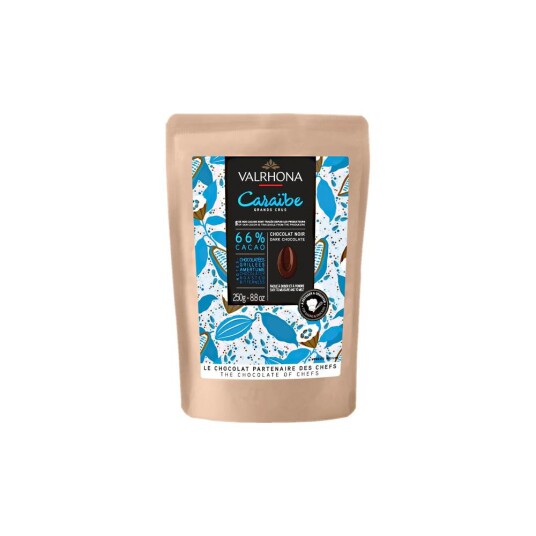 Valrhona Caraibe Mørk Sjokolade 250g B.F.31/825 