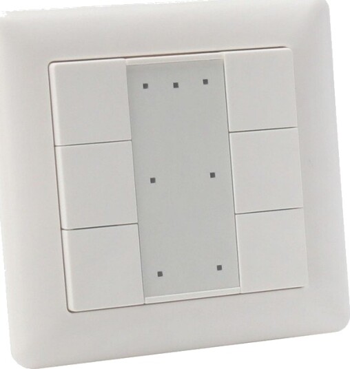DALI kontrollpanel for skinnespot hvit uten lyskilde 1F2W