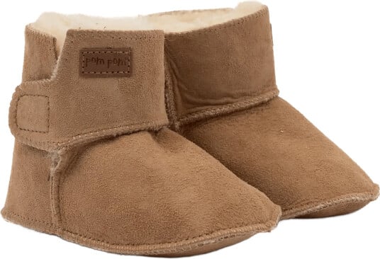 Pom Pom Baby Boot Sheepskin Beige 16/17