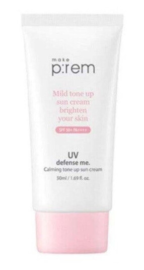 Make P:rem UV Defense Me Calming Tone Up Solkrem 50 ml SPF50+ PA++++