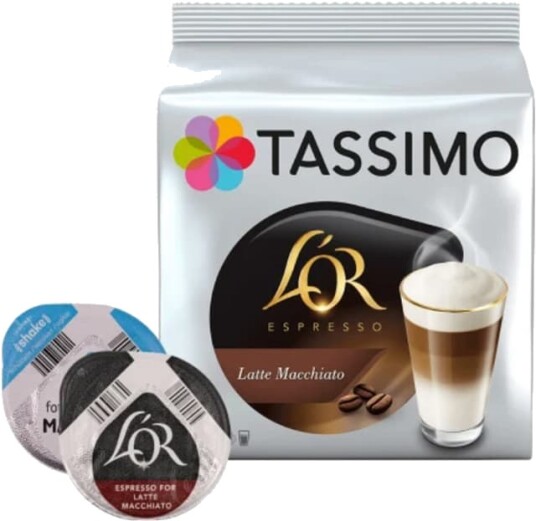 Tassimo LOr Latte Macchiato kaffekapsler 4090856 Tassimo LOr Latte Macchiato kaffekapsler 4090856