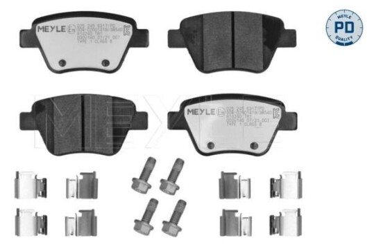 Bremseklosser MEYLE 025 245 6317/PD