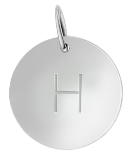 Pan Jewelry, Anheng i sølv med bokstav H Pan Jewelry, Anheng i sølv med bokstav H