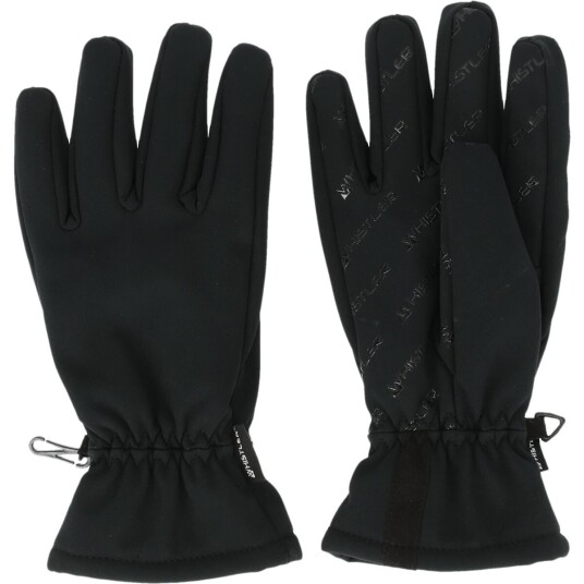Whistler Basil Unisex Softshell Gloves 1001 Black 7 Whistler Basil Unisex Softshell Gloves 1001 Black 7