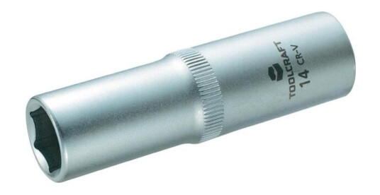 Toolcraft 816177 Udvendig Sekskant Topnøgleindsats 14 Mm 1/2 (12,5 Mm) Toolcraft 816177 Udvendig Sekskant Topnøgleindsats 14 Mm 1/2 (12,5 Mm)