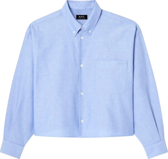 A.p.c. Dame Bluser & Skjorter Blå XS,