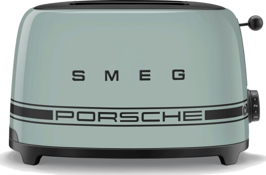 Smeg TSF01PSGEU Brødrister Porsche x Shade Green Smeg TSF01PSGEU Brødrister Porsche x Shade Green