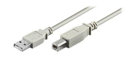MicroConnect USB-kabel - USB (hann) til USB-type B (hann) - 3 m