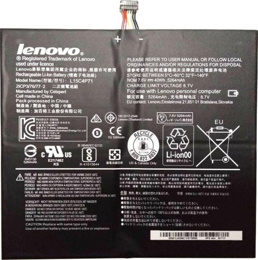 4 Zelle Batteri 5B10J40259