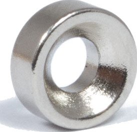 Supermagneter Neodym Magnet Med Forsenket Skruehull Ø8x3mm