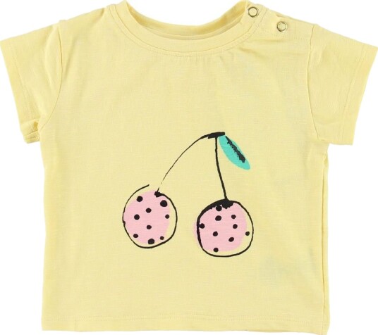 Soft T skjorte Nelly Cherish Soft 6 md T skjorte Gul 62