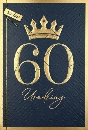 Kort B6 Bursdag 60