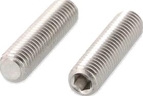 Schäfer & Peters 40264880 Stoppskrue M8 MP6SS A4, ISO 4026 (DIN 913) M8 x 80 mm, 200-pakk, Innfesting