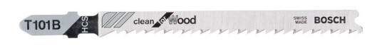 Bosch T 101 B Stikksagblad 100mm 25-pakning for Trearbeid Bosch T 101 B Stikksagblad 100mm 25-pakning for Trearbeid