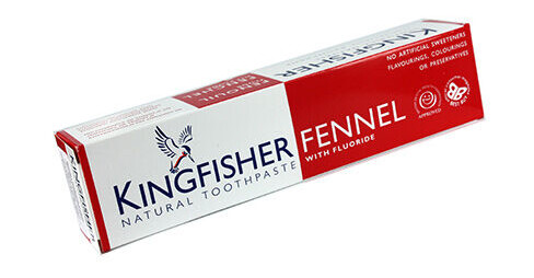Kingfisher Tannkrem Fennikel Med Fluor - 100 ml Kingfisher Tannkrem Fennikel Med Fluor - 100 ml