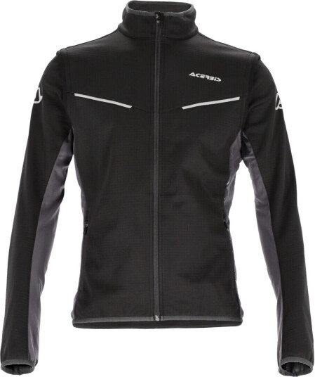 Acerbis Track Softshell Motorsykkel jakke S Svart Grå Acerbis Track Softshell Motorsykkel jakke S Svart Grå