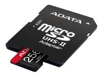 A-Data ADATA High Endurance - Flashminnekort (microSDXC til SD-adapter inkludert) - 256 GB - A2 / Video Class V30 / UHS-I U3 / Class10 - microSDXC UHS-I