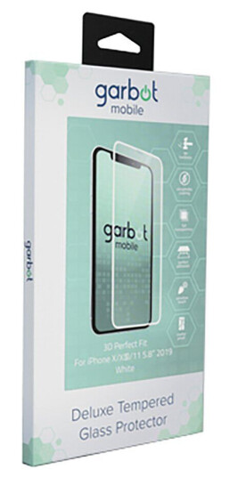 Garbot iPhone 11 Pro / Xs / X Garbot 3D Perfect Fit Skjermbeskyttelse - Case Friendly - Gjennomsiktig / Hvit Kant Garbot iPhone 11 Pro / Xs / X Garbot 3D Perfect Fit Skjermbeskyttelse - Case Friendly - Gjennomsiktig / Hvit Kant