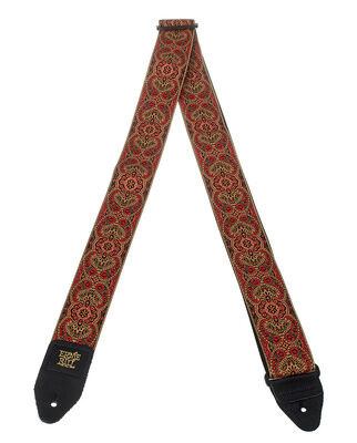 Ernie Ball E-Guitar Strap Karmosin Paisley