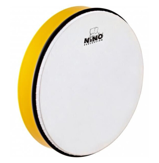 Nino Percussion 6y Håndtromme 12" Gul Nino Percussion 6y Håndtromme 12" Gul