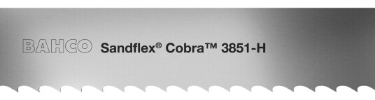 Bahco Bandsågblad Cobra 3851 M42 4800x10x0.9 H-6t, Sandflex