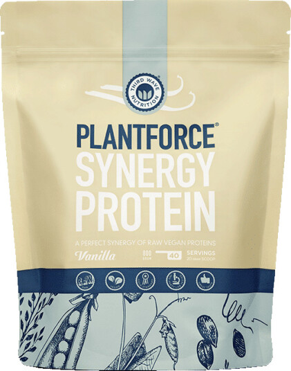 Plantforce Synergy Protein Vanilje 800g Plantforce Synergy Protein Vanilje 800g
