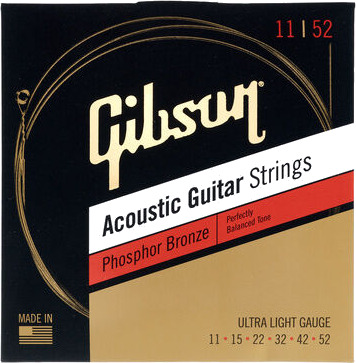 Gibson Phosphor Bronze Acoustic 11 Gibson Phosphor Bronze Acoustic 11