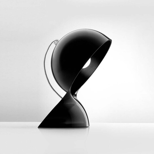 Artemide Dalù, Bordlampe, Sort