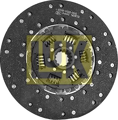 Clutchplate LuK 328 0185 16 Clutchplate LuK 328 0185 16