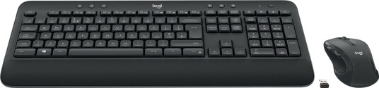 Logitech MK545 Advanced Trådløst Tastatur og Mus Kombinasjon Svart