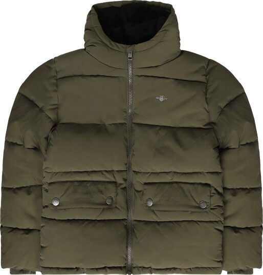 Gant Kids Cloud Baffle Jacket   JUNIPER GREEN   134