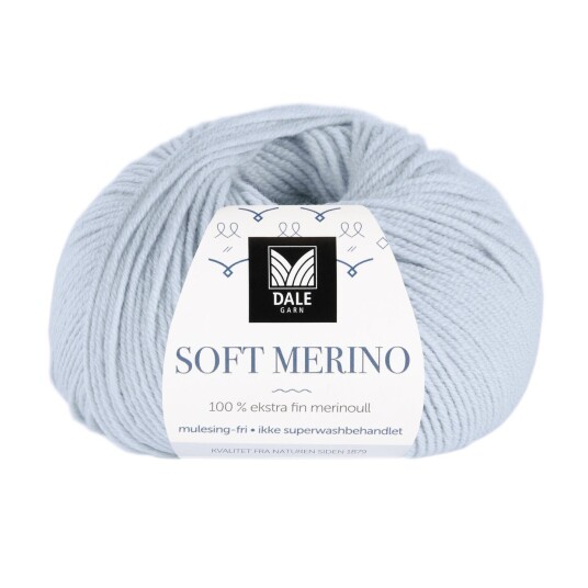 Dale Garn Dale Soft Merino 3011 Lys Blå
