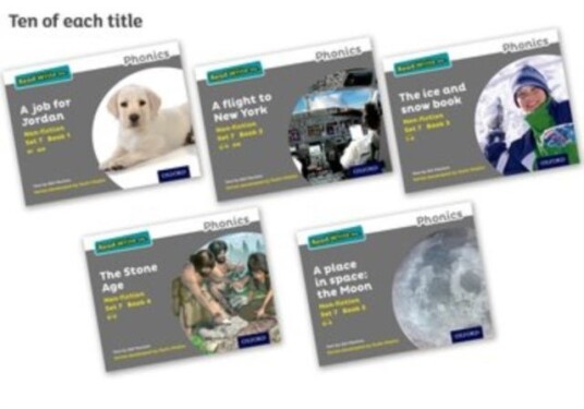 Read Write Inc. Phonics: Grey Set 7 Non fiction books Pack of 50